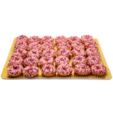 Litlir kleinuhringir, bleikir - 30 stk