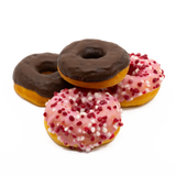 Litlir kleinuhringir, 15 brúnir og 15 bleikir