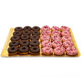 Litlir kleinuhringir, 15 brúnir og 15 bleikir